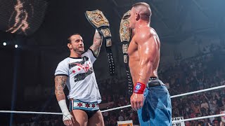 CM Punk makes a shocking return to WWE Raw July 25 2011 [upl. by Pellet]