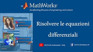 MATLAB e le equazioni differenziali [upl. by Tdnaltroc]