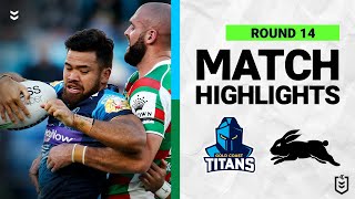 Gold Coast Titans v South Sydney Rabbitohs  Match Highlights  Round 14 2022  NRL [upl. by Corty997]