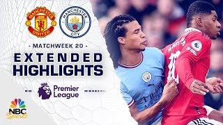 Manchester United v Manchester City  PREMIER LEAGUE HIGHLIGHTS  1142023  NBC Sports [upl. by Aber]