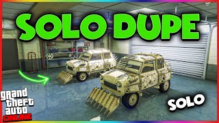 WORKING NEW SOLO CAR DUPLICATION MONEY GLITCH  SOLO GTA 5 Money Glitch  gta 5 Duplication Glitch [upl. by Vizza925]