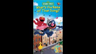 Sesame Street Whats The Name of the Song 2004 VHS Full Screen [upl. by Bekki]