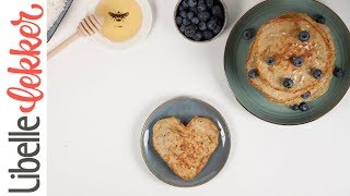 Pannenkoeken met banaan en kokos [upl. by Destinee]