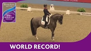 Charlotte Dujadins World Record Breaking Freestyle  Reem Acra FEI World Cup™ Dressage 201314 [upl. by Alla694]