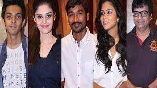 Velaiyilla Pattathari Team Meet  Dhanush  Amala Paul  Vivek  BW [upl. by Els]