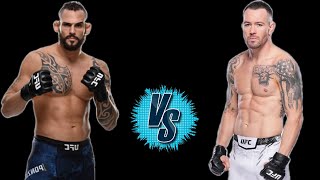 Santiago Ponzinibbio VS Colby Covington  PESO MÉDIO [upl. by Eibmab]