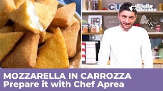 How to make the PERFECT MOZZARELLA IN CARROZZA  Traditional Neapolitan Recipe [upl. by Marlena]