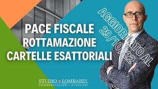 PACE FISCALE amp ROTTAMAZIONE CARTELLE ESATTORIALI  Ultimissime novità [upl. by Enitsej]