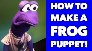 How to Make a Frog Puppet [upl. by Dowzall]