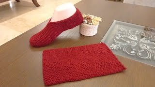 Knitting Very Easy Socks For Ladies amp Men  Woolen Socks  Booties  Slippers  Written Instruction [upl. by Page]