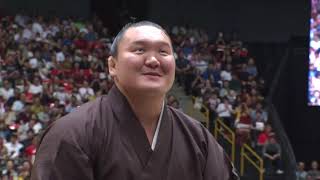 横綱が魅せた！白鵬・鶴竜の華麗なるシュート（バスケ男子日本代表･国際試合 日本 vs ドイツ 2019824） [upl. by Tolliver703]