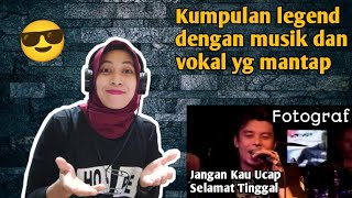 FOTOGRAF  Jangan Kau Ucap Selamat Tinggal Live 2007  🇮🇩 REACTION [upl. by Enomas142]