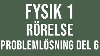 Fysik 1 Kärnfysik  Problemlösning del 6 [upl. by Akinot]