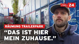 TrailerparkBewohner ziehen nach Räumung ins Obdachlosenheim [upl. by Lyle]