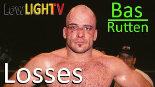 Bas quotEl Guapoquot Rutten ALL 4 LOSSES in MMA Fights Lowlight TV [upl. by Nwatna]