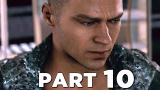 DETROIT BECOME HUMAN Walkthrough Gameplay Part 10  MARKUS PS4 Pro [upl. by Maccarone]