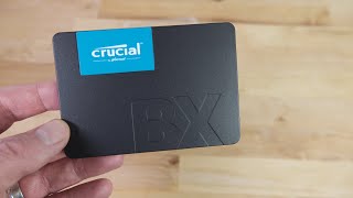 Crucial BX500 SATA SSD Review and Speed Test [upl. by Verena]