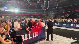 Bryan Danielson Entrance Final Countdown aew aewallin AEW All In London Wembley 2024 [upl. by Bertold]