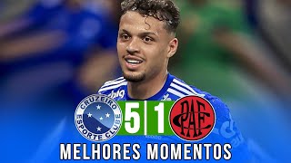 CRUZEIRO 5 X 1 POUSO ALEGRE  MELHORES MOMENTOS  CAMPEONATO MINEIRO 2022  13032022 [upl. by Yasnil945]