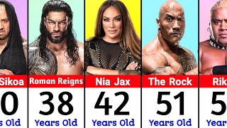 Age Of WWE Anoai Family Wrestlers [upl. by Ikaz]