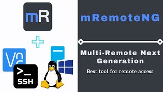 The Best MultiRemote tool mRemoteNG 2021 [upl. by Hein]