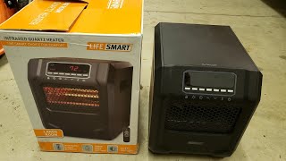 Life Smart Infraed Quartz Heater Review [upl. by Jarred]