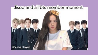 jisoo and all bts member she collect mostly taehyung [upl. by Swetlana46]