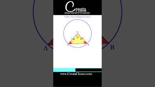 Area of triangle case 2 for area of segment class 10 math  Areas related to circles class 10 [upl. by Charlot]