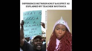 Difference between KNUT amp KUPPET [upl. by Bayard]