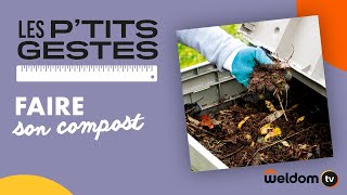 Faire son compost  Les Ptits gestes  Weldom [upl. by Stephenie]