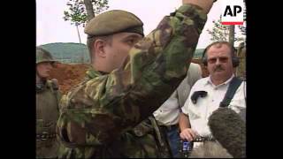 YUGOSLAVIA KOSOVO PRISTINA RUSSIANS BLOCK ACCESS TO AIRPORT [upl. by Isoj918]