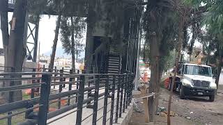 ESTACION TROLEBÚS ELEVADO AVANCE DE OBRA CIKIATRICO MÉXICO PUEBLA [upl. by Quint]