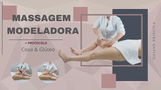 MASSAGEM MODELADORA  COXA E GLÚTEO [upl. by Filiano]