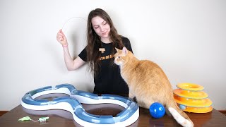 Top 5 Best Cat Toys We Tested Them All [upl. by Ayrolg783]