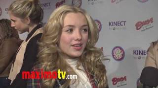 Peyton List INTERVIEW at Popstar Magazine quot12 in 12quot Event [upl. by Hubble]