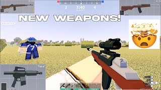 ALL NEW APOCALYPSE RISING 2 WEAPONS REVIEWED AC556 M14 Marksman Rifle Patriot Assualt Rifle [upl. by Atinomar518]