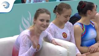 REPLAY  2018 Trampoline Europeans  Junior Synchronised Finals [upl. by Kamin]