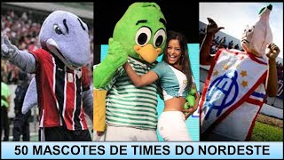 MASCOTES DOS TIMES DO NORDESTE – CONHEÇA 50 MASCOTES DE CLUBES NORDESTINOS [upl. by Netram]