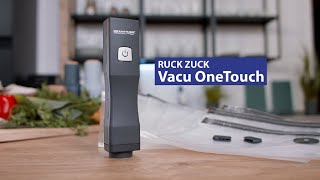 Ruck Zuck Vacu OneTouch Handvakuumierer  kabellose EinHandBedienung [upl. by Ari]