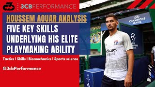 Houssem Aouar analysis  5 key skills underlying his elite playmaking [upl. by Anirehc]