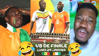 Senegal vs Cote divoire  Réactions des Supporters Pourquoi senegal [upl. by Retrak]