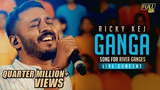 Ganga  Ricky Kej LIVE concert  Song for River Ganges [upl. by Allecnirp]