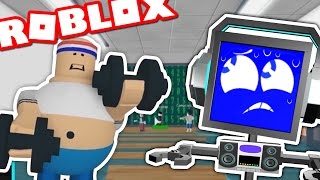 ESCAPE THE GYM OBBY  ROBLOX [upl. by Ahsekad]