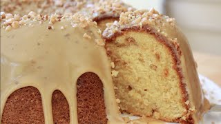 Brown Sugar Caramel Pound Cake  MAKE IT [upl. by Solly128]