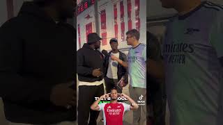 Adebayo Akinfenwa Liverpool Fan Arsenal game is intriguing fyp tiktok shorts viralvideo [upl. by Cusack841]