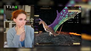 Amouranth Designs Her First Dragon In Draconia [upl. by Nester]