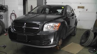 Dodge Caliber SubFrame Replace [upl. by Nekal]