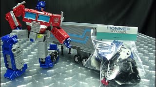 Nonnef Productions TRAILER UPGRADE for Earthrise Optimus Prime EmGos Transformers Reviews N Stuff [upl. by Teague]