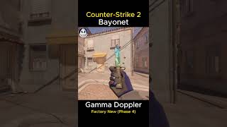 BAYONET  Gamma Doppler Phase 4 2024  Factory New FN  Skin Showcase  Animation CS2 [upl. by Dareg304]