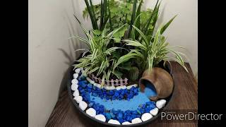 How to make easy and simple dish garden [upl. by Calv76]